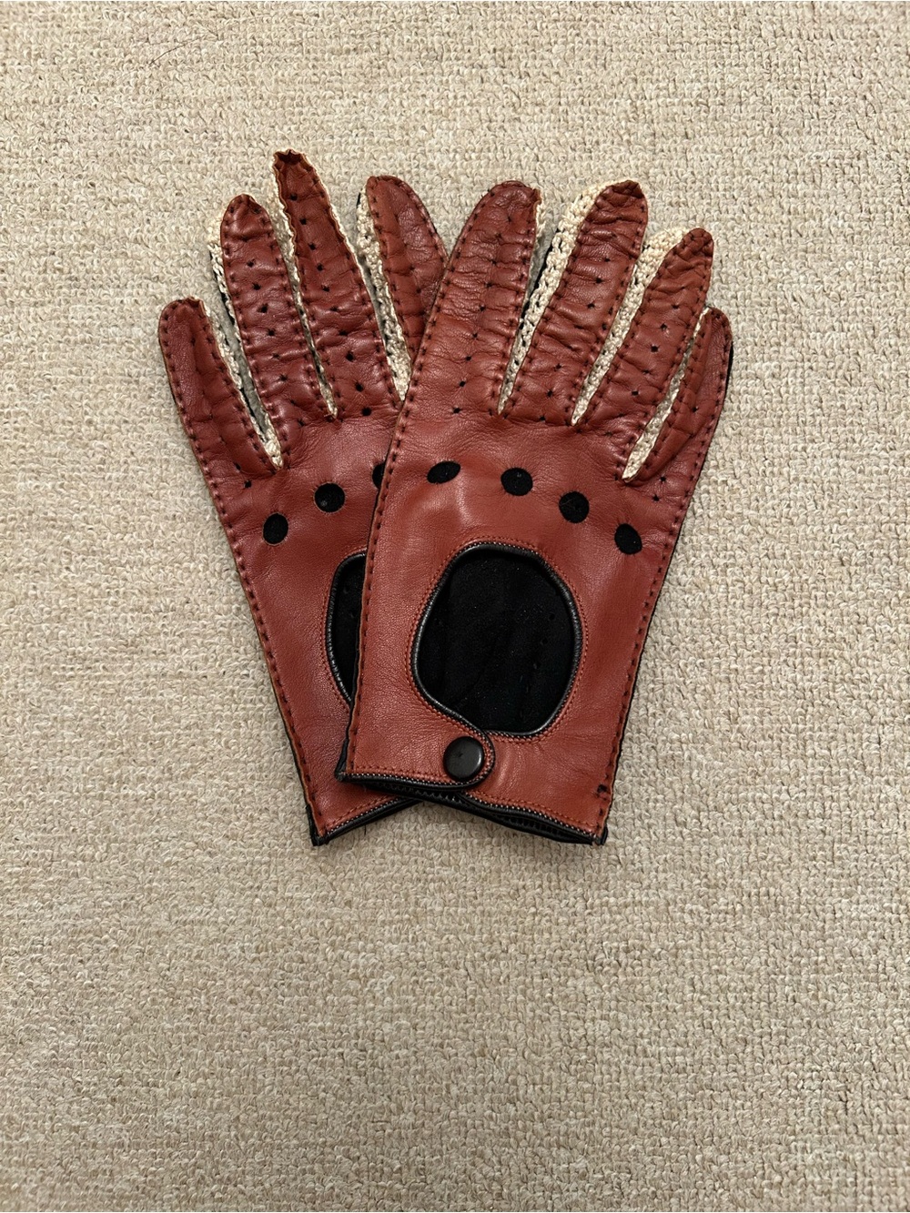 Italian Leather Driving Gloves